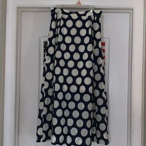 Polka dot skirt